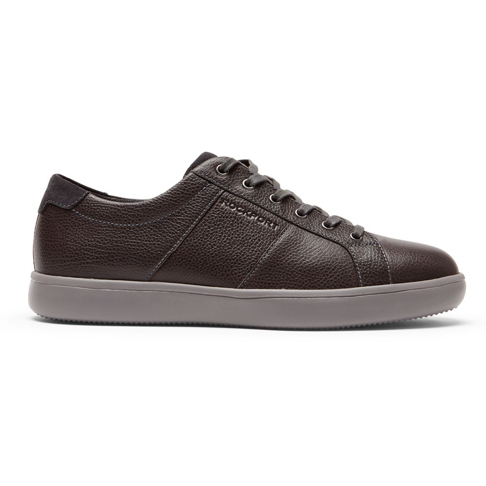 Sneakers Rockport Uomo - Jarvis Lace-To-Toe - Marroni Scuro - FLVRMZJ-83